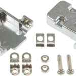 D-Sub pistiku kate  9p hõbe