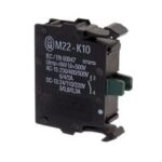 M22-K10 Nupu kontakt 1NO, kilpi