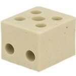 Klemm keraamiline 2x6mm2 450V 300°C