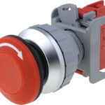 Surunupp seen 30mm, fiks., pööratav, NC, punane