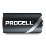 Patarei DURACELL D 1,5V LR20 Procell