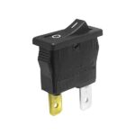 Klahvlüliti SPST ON-OFF 4A/250V must, 21x9,5mm