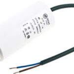 Mootori kondensaator 14uF/450V; juhtmega