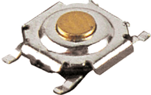 Mikrolüliti 5.2x5.2mm SPST-NO 0,05A/12VDC 2,5N  h=1.5mm