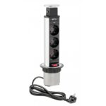 Laua sisse süvistatav pistikupesa 3P 1.5M 3G1.5 16A IP20