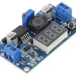 LM2596 Pinge regulaator In: 2.5~40V; Out: 1.25~35V; 2A; voltmeetriga