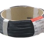 Testrijuhe 1x0,75mm2 must; PVC; 250V; -20÷80°C; Class: 6