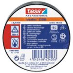 Elektriteip TESA 19mmx33m, must