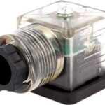Solenoidi pistik 2+PE 16A/24V IP65 LED+Varistor