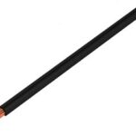 Testrijuhe 1x0,75mm2 must; silikon; 600V; -50÷150°C; Class: 6