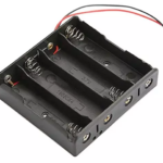 Patareihoidja 4xMR18650 juhtmetega