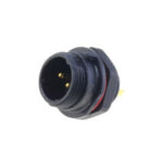 SP13; isa;  2PIN; IP68; 13A/250V; paneelile, väliskeere