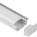 LED riba alumiiniumprofiil 3m komplekt (süvistatav)
