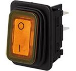 Klahvlüliti 20A/250V ON-OFF; DPST; IP65; kollane (Marquardt)